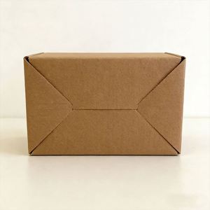 Custom Adhesive Tear off Strip Brown Kraft <b>Shipping</b> <b>Box</b> Mailer <b>Box</b> Packaging Zipper Carton Boxes - Product Image 2