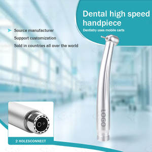 Turbina Dental Foshan RX6 PM4 Plateada de Alta Velocidad 117x13.7mm de Acero Inoxidable para Dentistas - Product Image 5