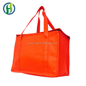 Sac de courses réutilisable isotherme personnalisé, grand sac isotherme non tissé, sac isotherme - Product Image 4