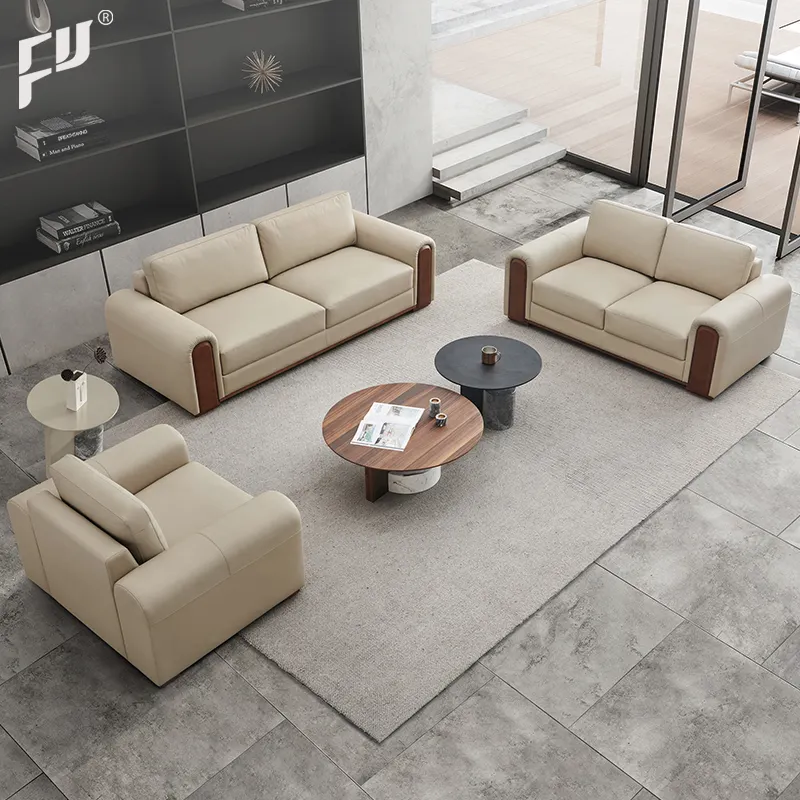 Diskon Besar-besaran Furicco 2022 Sofa Perabot Ruang Tamu 1 + 2 + 3 Promosi Obral Sofa Rumah Modern Kulit Asli
