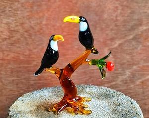Figura de flamenco colorida hecha a mano, artesanía de resina, estatua decorativa de pájaro para la sala de estar, decoración del hogar, regalo de cumpleaños - Product Image 5