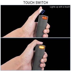 Bicycle Handlebar <b>Grip</b> Lights With LED Turn Signals Rechargeable Silicone Waterproof IPX4 4 Modes For Bike Handlebars - Product Image 4