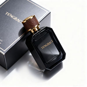 30ml 50ml 100ml香水ボトル詰め替え可能な香り容器空のフラットボトル圧着ネックスプレーボトルカスタムロゴ - Product Image 2