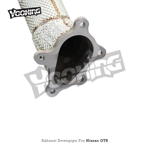 Downpipe in Acciaio Inox SUS304 per Nissan GT-<span class=keywords><strong>R</strong></span> GTR R34 R35 <span class=keywords><strong>3</strong></span>.8TT 2008-2024, Tubo Anteriore per Scarico ad Alte Prestazioni - Product Image 5