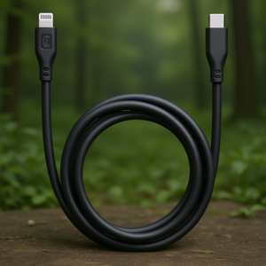 Cavo Lightning CÂBLE SOFT Certifié Apple Mfi Noir 1,2m USBDATASOFTC2LMFIK - Product Image 3