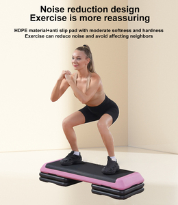 10cm 15cm 20cm Home Gym Equipment Non-slip Board Aerobic <b>Stepper</b> <b>Exercise</b> Step Platform - Product Image 2