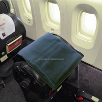 Couvertures en sergé résistant au feu modacrylique 100% de haute qualité taille personnalisée solide tissé conçu exclusivement pour Virgin America US