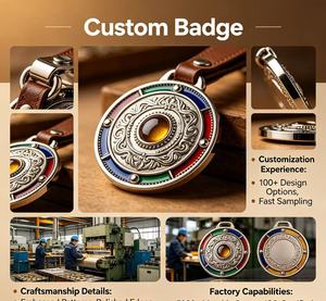 Fabricantes Sin Pedido Mínimo, Artesanías Metálicas Antiguas, Insignias Personalizadas para Eventos Deportivos Mundiales, Copas, Esmalte Duro y Blando, Metal Chapado en Oro - Product Image 4
