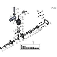 Nouveau moteur à essence DLE85 85CC pour modèle d'avion