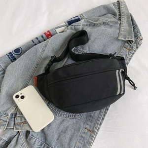 Reflexive wasserdichte Polyester-Schlittenbeutel Taillenbeutel mit Reißverschluss Mädchen Jungen stilvolle Sport-Gürteltasche Laufen - Product Image 6
