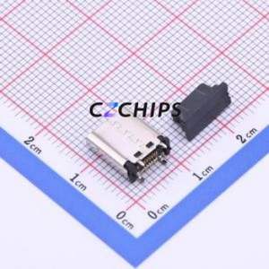 TYPE-C 16PLT-H10.0 USB Connector SMD Connector ( Connector Type: Type-C )( Protocol Standard: USB 3.1 )( Gender: Female ) - Product Image 2