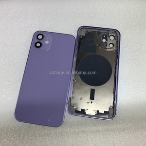 Iniu — boîtier arrière en verre pour <span class=keywords><strong>iPhone</strong></span>, pour modèles <span class=keywords><strong>12</strong></span>, 12pro, <span class=keywords><strong>12</strong></span> promax, coque de téléphone portable - Product Image 5