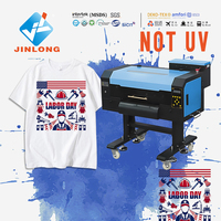 Fête du travail américaine A3 Imprimante numérique Dtf directe sur film Machine d'impression de t-shirts 2 têtes d'impression Epson I1600 Imprimante DTF pour tissu
