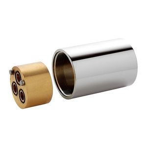 Extension pour mitigeur de douche monocommande encastré D. 40 mm, finition chromée, accessoire de robinetterie de salle de bain - Product Image 1