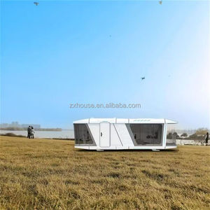 Casa Cápsula Espacial de 2 Dormitorios con Cocina, Estructura de Acero de Alta Calidad, Diseño Moderno Ecológico, Villa/Apartamento <span class=keywords><strong>Etong</strong></span> de 40 pies - Product Image 5
