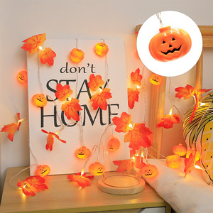 Guirnalda de Luces LED Cálidas Blancas en Forma de Flor, 3m/6m de Longitud, Decoración para Halloween, Acción de Gracias, Otoño, Hogar, Jardín y Fiestas - Product Image 4
