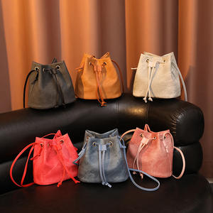 Bolso de cubo con cordón de moda, versión coreana 2026, nuevo estilo, bolso cruzado sencillo para mujer - Product Image 1