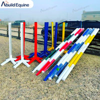 Obstacles équestres pour concours hippique, obstacle en aluminium pas cher pour chevaux