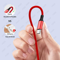 Câble de charge multi-appareils 4-en-1 3D de 1,2 m compatible avec les montres et téléphones des séries Watch SE 8 7 6 5 4 3 2 1