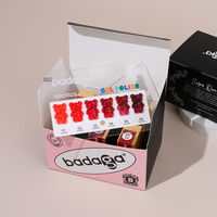 Ensemble de vernis à ongles en gel UV transparent rouge vif Badaga Private Label Soak-off, vernis à ongles longue durée à haute pigmentation, fournitures pour ongles