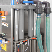 Machine de remplissage semi-automatique pour liquides acides et alcalins corrosifs, machine de remplissage pour produits chimiques quotidiens, deux buses de remplissage