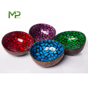 2024 Elegant Handcrafted Vietnamese Mother of Pearl <b>Coconut</b> <b>Bowl</b> Premium Elegant Design for Bulk Export - Product Image 5