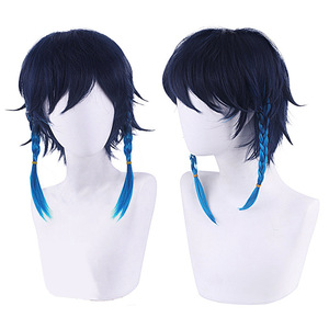 Nouvelle arrivée Anime <span class=keywords><strong>Cosplay</strong></span> série perruque cheveux synthétiques perruques <span class=keywords><strong>Cosplay</strong></span> Costume perruque pour garçons et filles - Product Image 4