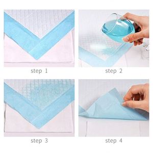 Ventes en gros de couches jetables pour chiots, tapis absorbants imperméables pour l'entraînement des animaux de compagnie - Product Image 6