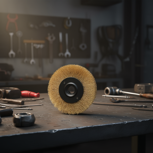 Disco Abrasivo de Alambre de Acero Recubierto de Latón para Amoladora Rápida, 100 mm, Máx. 6500 RPM - Product Image 3