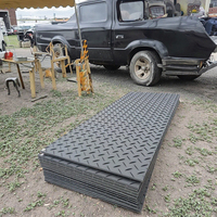 Vente directe d'usine de tapis de sol en HDPE avec logo et couleur personnalisés pour les fournisseurs de matériel de construction en gros à l'échelle mondiale