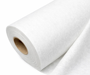 ผ้าใยสังเคราะห์โพลีเอสเตอร์แบบไม่ทอ น้ำหนัก 130 กรัม 135 กรัม 150 กรัม สำหรับการกรอง การรักษาเสถียรภาพดิน และการระบายน้ำ - Product Image 1