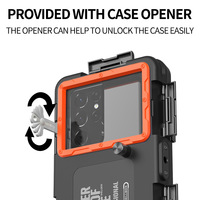 Usine En Gros Universel IP68 Étanche Téléphone Cas PC Sports pour Samsung pour iPhone pour Huawei 15m Plongée Sous-Marine Longe