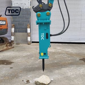 Maquinaria de construcción Martillo de hormigón Excavadora Demolición Martillo de ruptura de roca Martillo hidráulico para miniexcavadora - Product Image 1