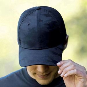 Gorra de Béisbol Unisex de Dos Tonos, 6 Paneles, para Exteriores, con Visera Curva, Logotipo Bordado en 3D Personalizado, Tela de Algodón, Estampado en Relieve a Cuadros - Product Image 5