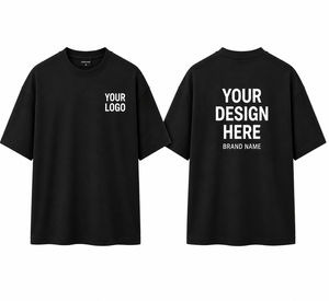 เสื้อยืดทรงบ็อกซี่สั่งทำพิเศษ ผ้าฝ้าย 100% 260GSM ทรงโอเวอร์ไซส์ ไหล่ตก เสื้อยืดหนาน้ำหนักมาก สตรีทแวร์ รับผลิตเสื้อพิมพ์ลายตามสั่ง - Product Image 2