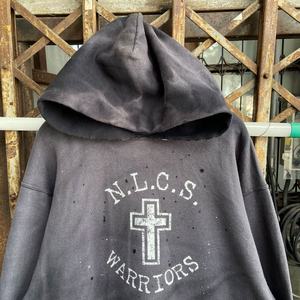 Sweat-shirt confortable de haute qualité 400GSM avec logo personnalisé du fabricant, sweat-shirt noir délavé en coton vintage, logo personnalisé, sweat-shirt pour homme - Product Image 2