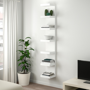 Scaffale Moderno a 6 Ripiani in Legno per <span class=keywords><strong>Soggiorno</strong></span>, Design Integrato Salvaspazio, Articolo per Decorazione Casa all'Ingrosso - Product Image 1
