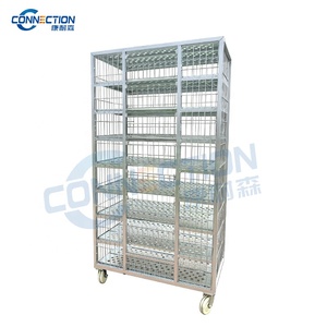 Boîte de rangement en métal robuste, cages à poulets commerciales, revêtement en poudre, capacité de 1000 kg à vendre, <span class=keywords><strong>cage</strong></span> à <span class=keywords><strong>chinchilla</strong></span> - Product Image 2