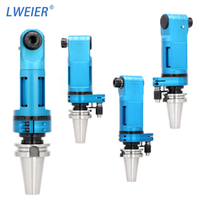 Cabezal Angular Extendido LWEIER AG90-BT50-ER25-203 para Fresado Lateral, Taladrado y Roscado en Centros de Mecanizado - Product Image 4