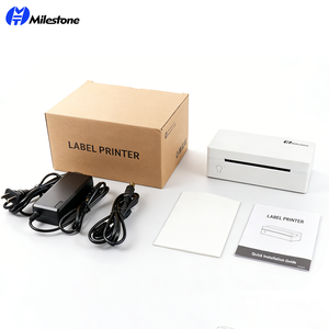 โรงงานผลิตโดยตรง รับผลิตแบบ OEM ODM ขายส่ง เครื่องพิมพ์ฉลากจัดส่ง Milestone L1091 ขนาด 4x6 เครื่องพิมพ์ความร้อนแบบตั้งโต๊ะ เชื่อมต่อผ่าน USB - Product Image 5