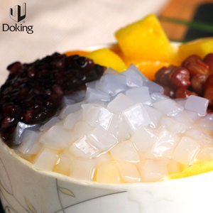 Kabarcık çay, meyve içecekleri ve tatlılar için Doking OEM Nata de Coco küpleri tatlı hindistan cevizi jeli - Product Image 5