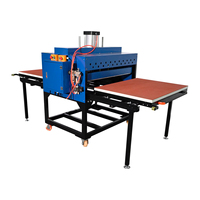 Presse à chaud pneumatique double station Xingyan 100*120 pour sublimation textile grand format 100x120cm