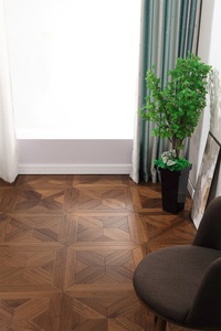 Plancher en bois de noyer noir <span class=keywords><strong>parquet</strong></span> de forme spéciale décoration murale de <span class=keywords><strong>fond</strong></span> de maison <span class=keywords><strong>parquet</strong></span> en bois - Product Image 3