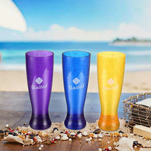 Gobelet à cocktail Cola Smoothie pétillant de 600 ml, gobelet à boisson de plage, gobelet en plastique promotionnel, verre à vin fabriqué au Vietnam - Product Image 3
