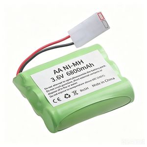 Batería AA Ni-Mh 3.6V 6800mAh recargable para juguetes, hecha en China - Product Image 1