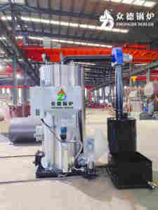 דוד תעשייתי יעיל, אוטומטי לחלוטין, אנכי, מבוסס ביומסה, מסור, גרגירי עץ, עם צינורות אש במחזור טבעי ויעילות גבוהה - Product Image 6