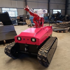 Firefighting Robot With Remote Control And Smoke Extraction For Class A And B <b>Fires</b> - Product Image 3