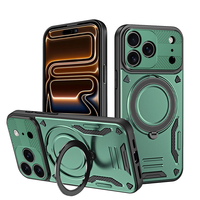 Coques de téléphone Lichicase avec protection d'appareil photo, style armure, charge sans fil, pour OPPO Reno 15 15C 15F, coque arrière magnétique