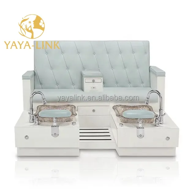 double pedicure stations pedicure manicure nails mall working station spa chair spa chair pedicure sofa