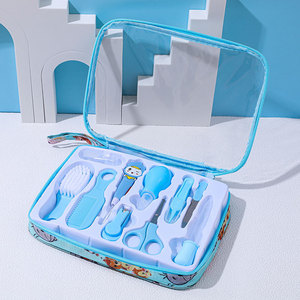 10 ชิ้นเด็กเล็บชุดหูช้อนเล็บกรรไกรเด็กเล็บผมแปรงดูแลชุด M0037 - Product Image 1